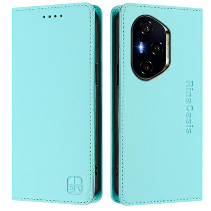 RC01 Dual-Folded Magnetic Suction RFID Leather Phone Case, For Honor 300 Pro / 300 Ultra, For Honor 300, For Honor X9c Global