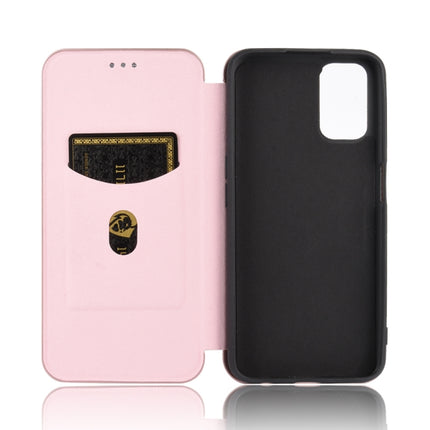 Carbon Fiber Texture Magnetic Horizontal Flip TPU + PC + PU Leather Case with Card Slot, For OPPO A52 / A72 / A92, For OPPO A91 / F15 Reno3(Southeast Asia Version), For OPPO A92s, For OPPO Ace2