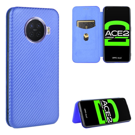 Carbon Fiber Texture Magnetic Horizontal Flip TPU + PC + PU Leather Case with Card Slot, For OPPO A52 / A72 / A92, For OPPO A91 / F15 Reno3(Southeast Asia Version), For OPPO A92s, For OPPO Ace2