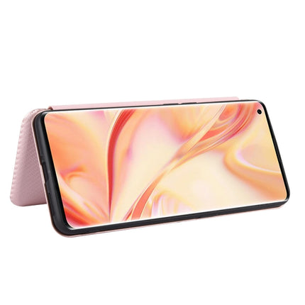 Carbon Fiber Texture Magnetic Horizontal Flip TPU + PC + PU Leather Case with Card Slot, For OPPO Find X2 Pro, For OPPO Find X2, For OPPO Realme C11, For OPPO Realme C15