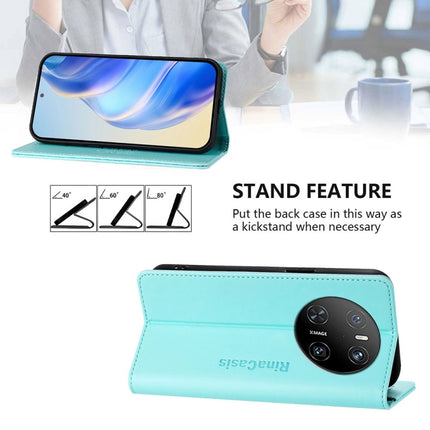 RC01 Dual-Folded Magnetic Suction RFID Leather Phone Case, For Huawei Mate 70, For Huawei Nova 13 Pro, For Huawei Nova 13 / Nova 12