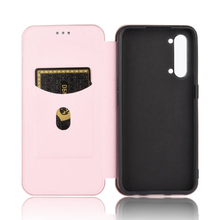 Carbon Fiber Texture Magnetic Horizontal Flip TPU + PC + PU Leather Case with Card Slot, For OPPO Reno3 5G / Find X2 Lite, For OPPO Reno3 5G (Japanese Version), For OPPO Reno3 Pro 5G / Find X2 Neo, For OPPO Reno4 4G