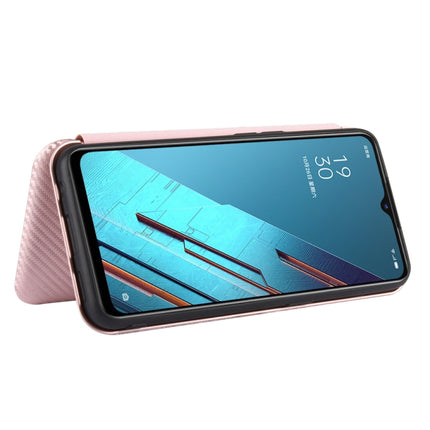 Carbon Fiber Texture Magnetic Horizontal Flip TPU + PC + PU Leather Case with Card Slot, For OPPO Reno3 5G / Find X2 Lite, For OPPO Reno3 5G (Japanese Version), For OPPO Reno3 Pro 5G / Find X2 Neo, For OPPO Reno4 4G