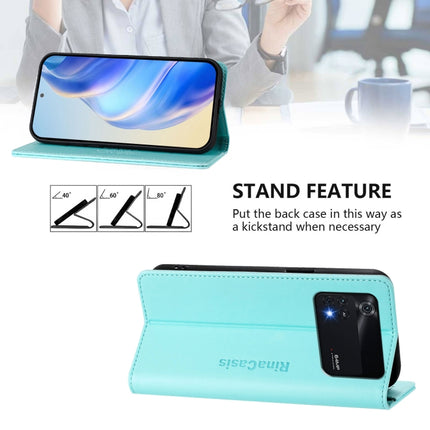 RC01 Dual-Folded Magnetic Suction RFID Leather Phone Case, For Xiaomi Poco X4 Pro 5G, For Xiaomi Mi 11 Lite / Mi 11 Lite 5G, For Xiaomi 11T / 11T Pro