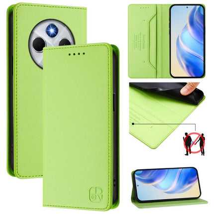 RC01 Dual-Folded Magnetic Suction RFID Leather Phone Case, For Xiaomi 15S Pro, For Xiaomi Poco M7 5G / C75 4G, For Xiaomi Poco X7 5G / Redmi Note 14 Pro 5G