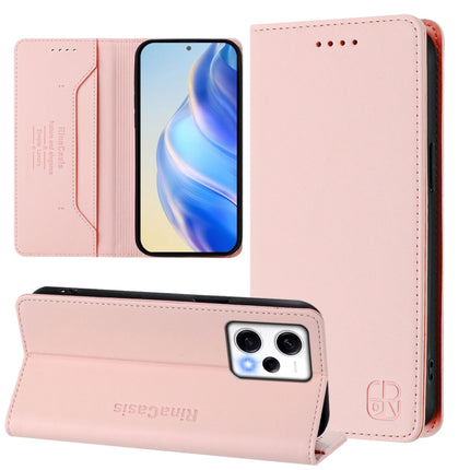 RC01 Dual-Folded Magnetic Suction RFID Leather Phone Case, For Redmi Note 12 4G Global, For Redmi A1 4G Global / A2 4G, For Redmi Note 12 Pro Speed / Note 12 Pro 5G