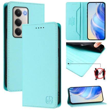 RC01 Dual-Folded Magnetic Suction RFID Leather Phone Case, For Redmi 15 5G Global / 15 4G SEA 169.5mm, For Redmi 15 5G / 4G EU 171mm, For Redmi Note 14 4G 164.84mm EU Version