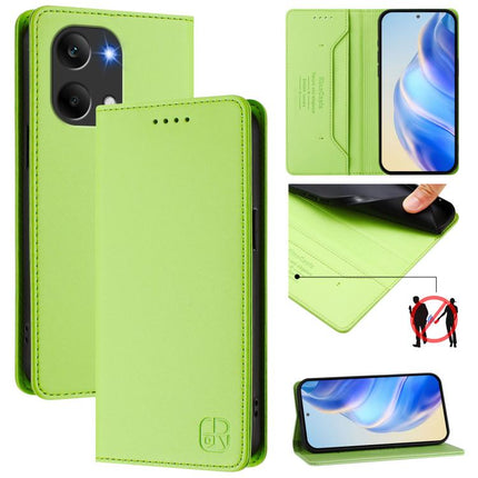 RC01 Dual-Folded Magnetic Suction RFID Leather Phone Case, For Redmi 15a 5G Global, For Redmi Turbo 5 Max / Poco X8 Pro Max, For Redmi Turbo 5 Global / Poco X8 Pro 5G