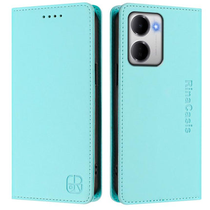 RC01 Dual-Folded Magnetic Suction RFID Leather Phone Case, For Redmi 15a 5G Global, For Redmi Turbo 5 Max / Poco X8 Pro Max, For Redmi Turbo 5 Global / Poco X8 Pro 5G