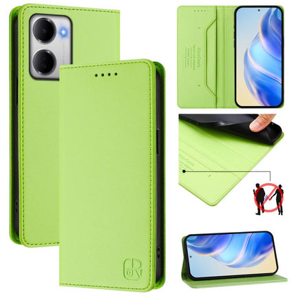 RC01 Dual-Folded Magnetic Suction RFID Leather Phone Case, For Redmi 15a 5G Global, For Redmi Turbo 5 Max / Poco X8 Pro Max, For Redmi Turbo 5 Global / Poco X8 Pro 5G