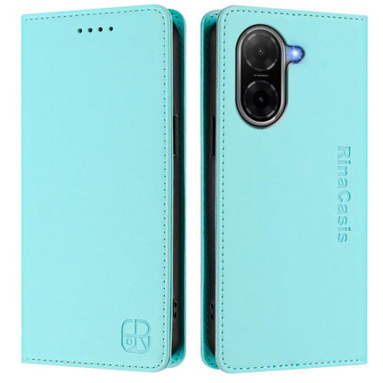 RC01 Dual-Folded Magnetic Suction RFID Leather Phone Case, For Redmi A7 / A5 171mm / Poco C71 4G, For Redmi K90 Max 5G, For Redmi A7 Pro 171mm / Poco C81 / C85x 5G
