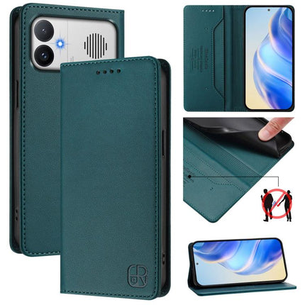 RC01 Dual-Folded Magnetic Suction RFID Leather Phone Case, For Redmi A7 / A5 171mm / Poco C71 4G, For Redmi K90 Max 5G, For Redmi A7 Pro 171mm / Poco C81 / C85x 5G
