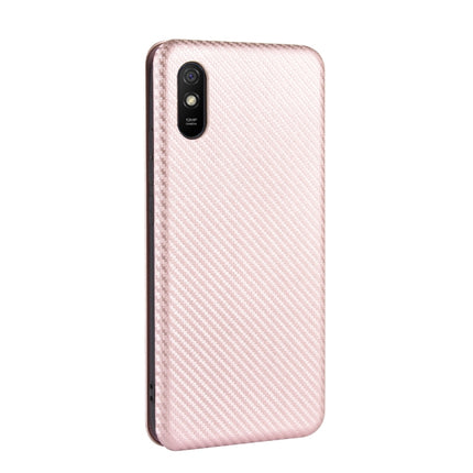 Carbon Fiber Texture Magnetic Horizontal Flip TPU + PC + PU Leather Case with Card Slot, For Xiaomi Redmi 9A, For Xiaomi Redmi 10X 5G, For Xiaomi Redmi K30 Pro, For Xiaomi Redmi K30