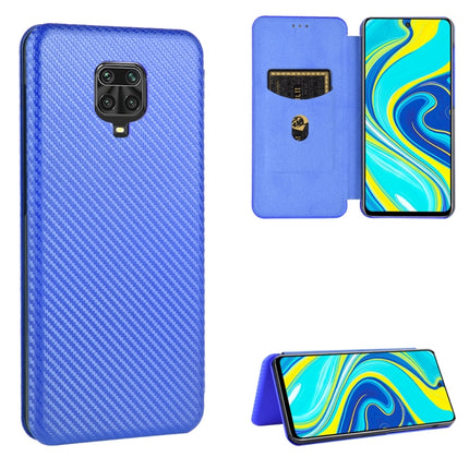 Carbon Fiber Texture Magnetic Horizontal Flip TPU + PC + PU Leather Case with Card Slot, For Xiaomi Redmi Note 8 Pro, For Xiaomi Redmi Note 9, For Xiaomi Redmi Note 9S, For Xiaomi Redmi Note 8T