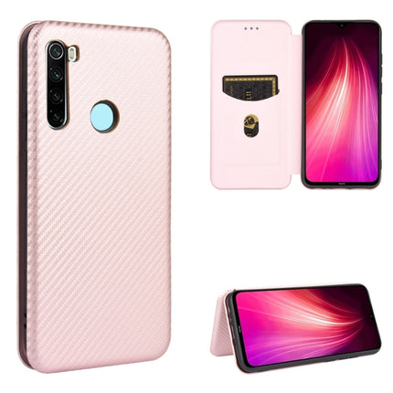 Carbon Fiber Texture Magnetic Horizontal Flip TPU + PC + PU Leather Case with Card Slot, For Xiaomi Redmi Note 8, For Xiaomi Mi 10 Lite, For Xiaomi Mi 10 Ultra, For Xiaomi Mi 10 5G