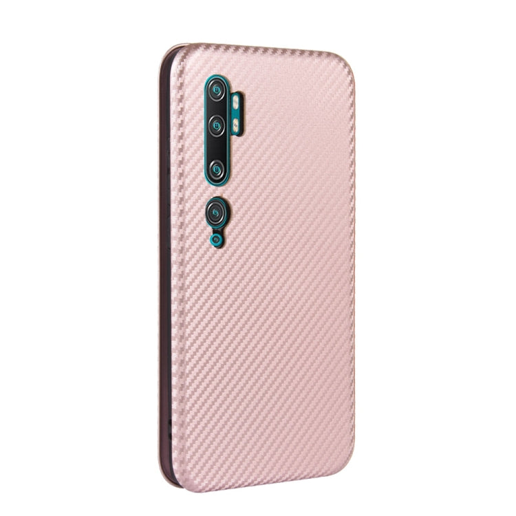 Carbon Fiber Texture Magnetic Horizontal Flip TPU + PC + PU Leather Case with Card Slot, For Xiaomi Mi CC9 Pro, For Xiaomi Mi Note 10 Lite, For Xiaomi Black Shark 3, For Xiaomi Mi 10 Pro 5G