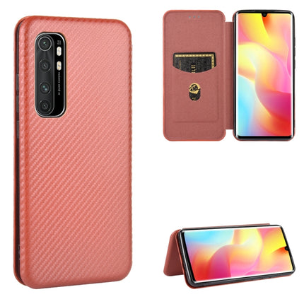 Carbon Fiber Texture Magnetic Horizontal Flip TPU + PC + PU Leather Case with Card Slot, For Xiaomi Mi CC9 Pro, For Xiaomi Mi Note 10 Lite, For Xiaomi Black Shark 3, For Xiaomi Mi 10 Pro 5G