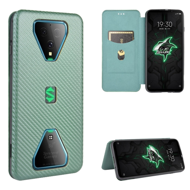 Carbon Fiber Texture Magnetic Horizontal Flip TPU + PC + PU Leather Case with Card Slot, For Xiaomi Mi CC9 Pro, For Xiaomi Mi Note 10 Lite, For Xiaomi Black Shark 3, For Xiaomi Mi 10 Pro 5G