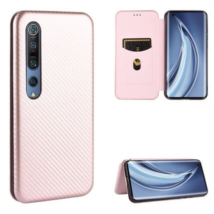 Carbon Fiber Texture Magnetic Horizontal Flip TPU + PC + PU Leather Case with Card Slot, For Xiaomi Mi CC9 Pro, For Xiaomi Mi Note 10 Lite, For Xiaomi Black Shark 3, For Xiaomi Mi 10 Pro 5G