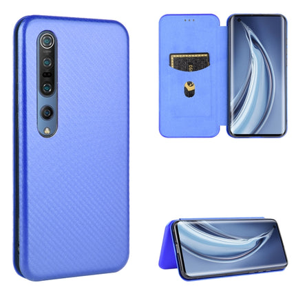 Carbon Fiber Texture Magnetic Horizontal Flip TPU + PC + PU Leather Case with Card Slot, For Xiaomi Mi CC9 Pro, For Xiaomi Mi Note 10 Lite, For Xiaomi Black Shark 3, For Xiaomi Mi 10 Pro 5G