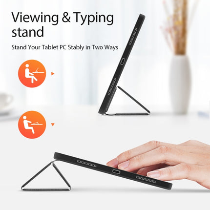 DUX DUCIS Domo Series Horizontal Flip Magnetic TPU + PU Leather Case with Three-folding Holder & Pen Slot & Sleep / Wake-up Function