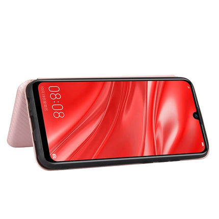 Carbon Fiber Texture Magnetic Horizontal Flip TPU + PC + PU Leather Case with Card Slot, For Huawei Honor 10i / 20i, For Huawei Honor 20 / nova 5T, For Huawei nova 7 SE / P40 Lite 5G, For Huawei nova 6 4G