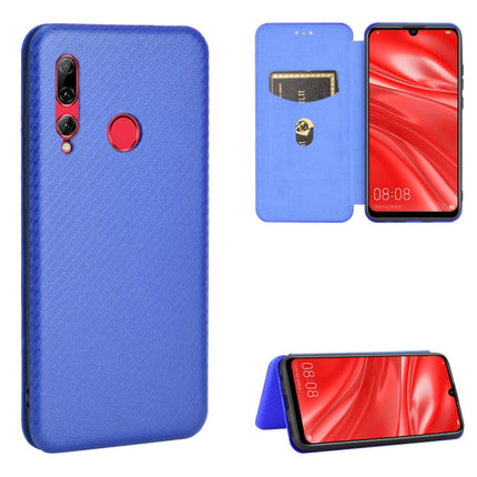 Carbon Fiber Texture Magnetic Horizontal Flip TPU + PC + PU Leather Case with Card Slot, For Huawei Honor 10i / 20i, For Huawei Honor 20 / nova 5T, For Huawei nova 7 SE / P40 Lite 5G, For Huawei nova 6 4G