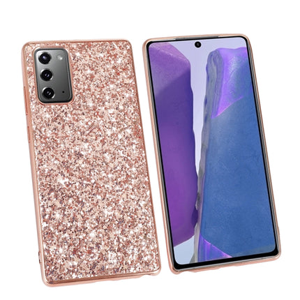 Glitter Powder Shockproof TPU Protective Case, For Samsung Galaxy Note20 Ultra