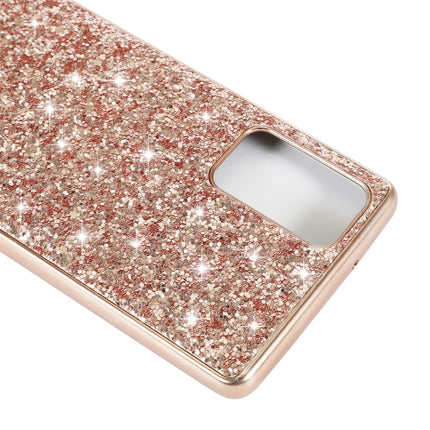 Glitter Powder Shockproof TPU Protective Case, For Samsung Galaxy Note20 Ultra