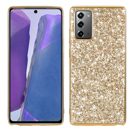 Glitter Powder Shockproof TPU Protective Case, For Samsung Galaxy Note20 Ultra