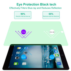 9H 2.5D Eye Protection Green Light Explosion-proof Tempered Glass Film, For iPad 9.7 2018, For iPad 10.2, For iPad Mini 3 & 2, For iPad Mini 2019 & 4, For iPad Pro 10.5 inch, For iPad Pro 11 (2020), For iPad Pro 12.9 (2020)