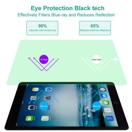 2 PCS 9H 2.5D Eye Protection Green Light Explosion-proof Tempered Glass Film, For iPad 9.7 (2018), For iPad 10.2, For iPad Mini 3 & 2, For iPad Mini 2019 & 4, For iPad Pro 10.5 inch, For iPad Pro 11 inch (2020), For iPad Pro 12.9 inch (2020)