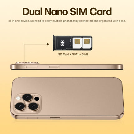 U218 / i16 Pro Max, 1GB+16GB, 6.6 inch Android 8.1 MTK6580A Quad Core, OTG, Network: 3G, Dual SIM, EU Plug, US Plug, UK Plug, AU Plug