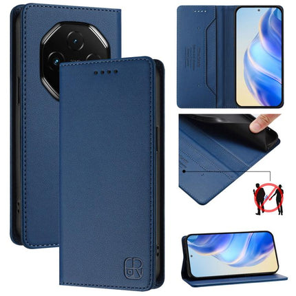 RC01 Dual-Folded Magnetic Suction RFID Leather Phone Case, For UMIDIGI G100x 4G / 5G, For UMIDIGI G100 Pro, For UMIDIGI Note 100