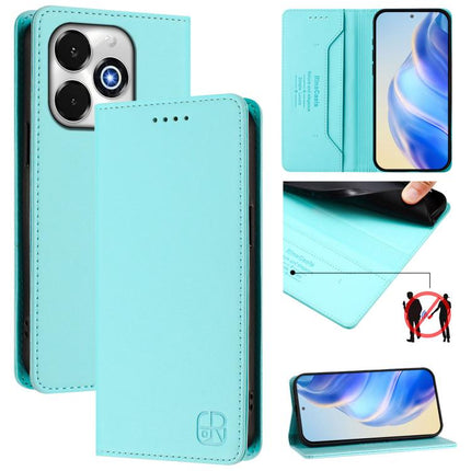 RC01 Dual-Folded Magnetic Suction RFID Leather Phone Case, For UMIDIGI G100x 4G / 5G, For UMIDIGI G100 Pro, For UMIDIGI Note 100