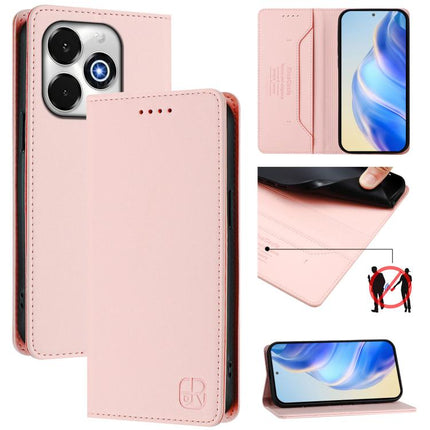 RC01 Dual-Folded Magnetic Suction RFID Leather Phone Case, For UMIDIGI G100x 4G / 5G, For UMIDIGI G100 Pro, For UMIDIGI Note 100