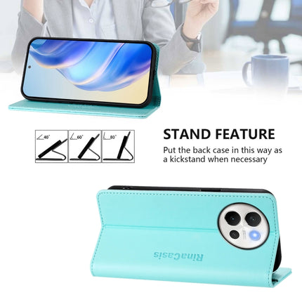 RC01 Dual-Folded Magnetic Suction RFID Leather Phone Case, For vivo V40 Lite 5G / V30e 5G Global, For vivo S19, For vivo Y28 4G