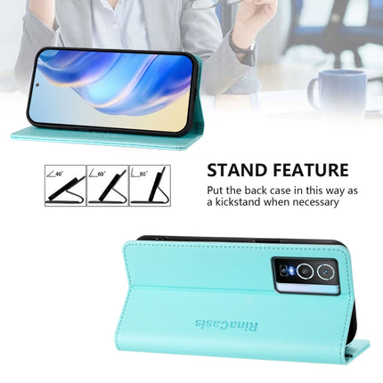 RC01 Dual-Folded Magnetic Suction RFID Leather Phone Case, For vivo Y76 5G, For vivo V20 / V21e 4G / Y73 2021, For vivo Y31 4G 2021 India / Y53s
