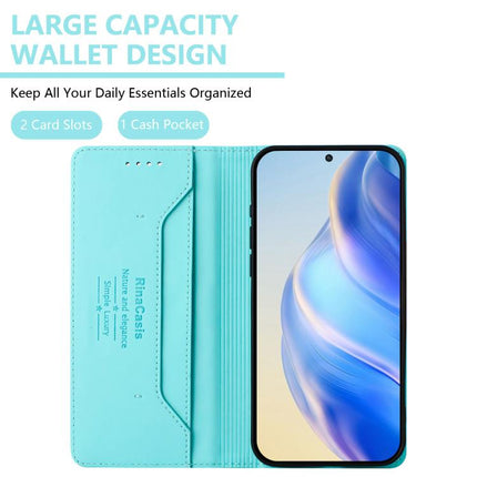 RC01 Dual-Folded Magnetic Suction RFID Leather Phone Case, For vivo V70 FE 5G, For vivo X300 Ultra, For vivo X300 Pro