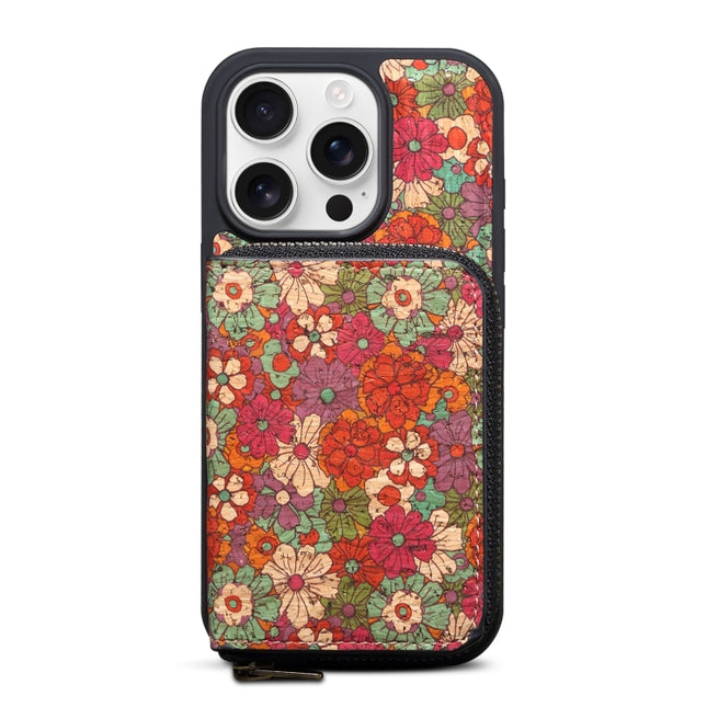 Denior D23 MagSafe Detachable Zipper Wallet Holder Phone Case, For iPhone 16 Pro Max, For iPhone 16 Pro, For iPhone 16 Plus, For iPhone 16, For iPhone 15 Pro Max, For iPhone 15 Pro, For iPhone 15 Plus, For iPhone 15