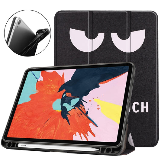 For iPad Air 11 2024 / 2020 10.8 TPU Colored Drawing Horizontal Flip Leather Case with Three-folding Holder & Sleep / Wake-up Function, For iPad Air 11 2024 / 2022 / 2020 10.9 TPU, For iPad Air 11 2024 / 2020 10.8 TPU, For iPad Air 2022 / 2020 10.9 TPU