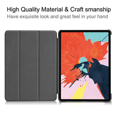 For iPad Air 11 2024 / 2020 10.8 Colored Drawing Horizontal Flip Leather Case with Three-folding Holder & Sleep / Wake-up Function, For iPad Air 11 2024 / 2022 / 2020 10.9