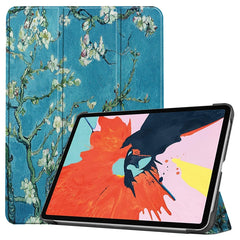 For iPad Air 11 2024 / 2020 10.8 Colored Drawing Horizontal Flip Leather Case with Three-folding Holder & Sleep / Wake-up Function, For iPad Air 11 2024 / 2022 / 2020 10.9