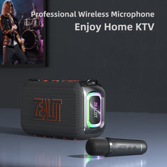 Zealot S85M 50W Outdoor Portable Bluetooth Speaker with Microphone
