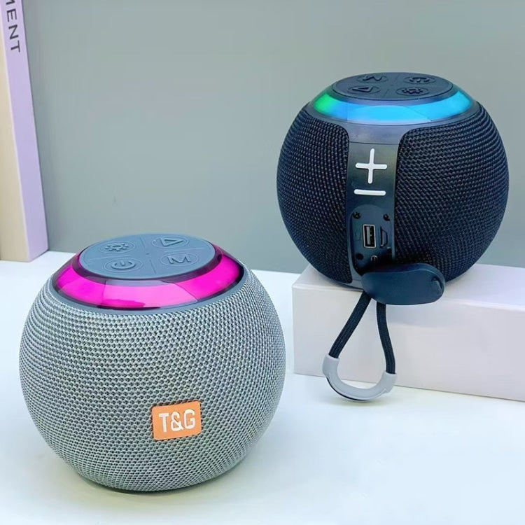 T&G TG683 Mini Portable Outdoor Wireless Bluetooth Speaker with LED Atmosphere Light