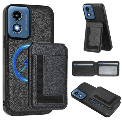 CX01 Detachable Magsafe Magnetic Card Bag Phone Case, For Motorola Moto G Stylus 5G 2024, For Motorola Moto G Play 2024 4G, For Motorola Moto G Power 5G 2024