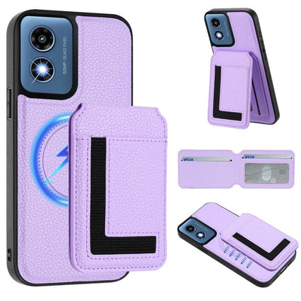 CX01 Detachable Magsafe Magnetic Card Bag Phone Case, For Motorola Moto G Stylus 5G 2024, For Motorola Moto G Play 2024 4G, For Motorola Moto G Power 5G 2024