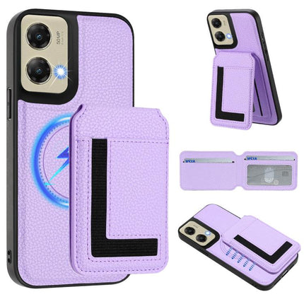CX01 Detachable Magsafe Magnetic Card Bag Phone Case, For Motorola Moto G Stylus 5G 2024, For Motorola Moto G Play 2024 4G, For Motorola Moto G Power 5G 2024