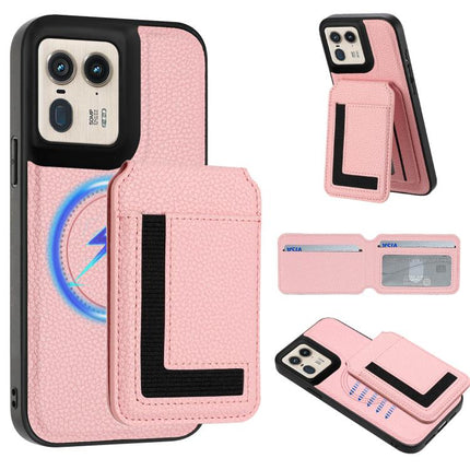 CX01 Detachable Magsafe Magnetic Card Bag Phone Case, For Motorola Moto X50 Ultra, For Motorola Edge 50 Pro, For Motorola Edge 50 Fusion, For Motorola Moto G 5G 2024