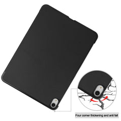 For iPad Air 11 2024 / 2020 10.8 Custer Texture Horizontal Flip Leather Case ith Three-folding Holder & Sleep / Wake-up Function, For iPad Air 11 2024 / 2022 / 2020 10.9